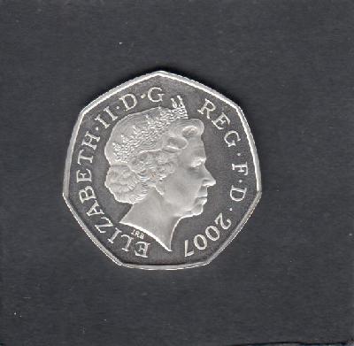 Beschrijving: 50 Pence SCOUTING